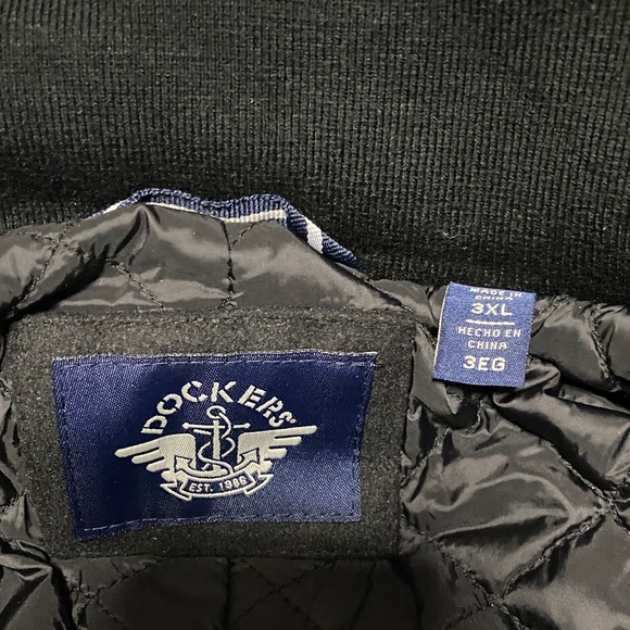 NWT Men’s Dockers Pea Coat size 3X - Picture 8 of 11